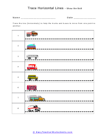 Left to Right Drill Worksheet