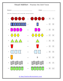 Visual Practice Sheet