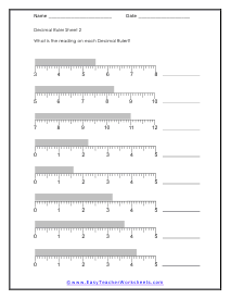 Measure to the Nearest Quarter Inch, Measure with a Ruler