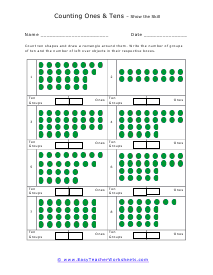 Base Ten Worksheets