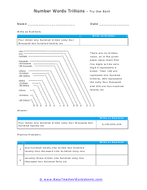 Place Value Worksheets