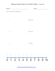 Warm Up Worksheet