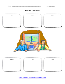 Wright Bros. Organizer Worksheet