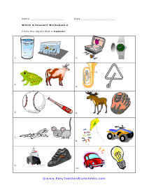 Heavier Worksheet 2