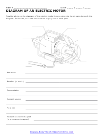 Electric Motors Worksheet