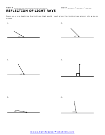 Speed of Light Worksheet DCJSSS