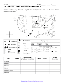 Weather Worksheets