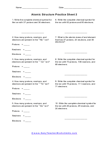 Practice Worksheet 2