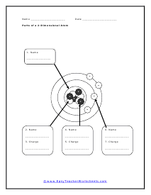 2-Dimensional Atom Worksheet