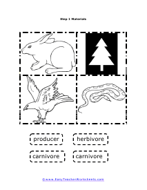 Step 1 Materials Worksheet