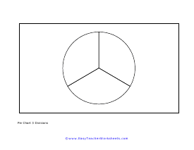 Pie Chart 3 Divisions