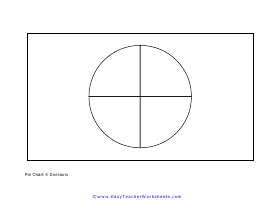 Pie Chart 4 Divisions