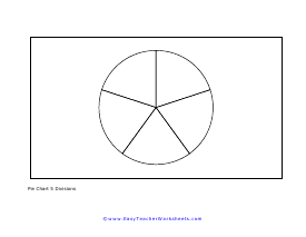 Pie Chart 5 Divisions