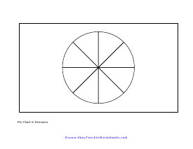 Pie Chart 8 Divisions