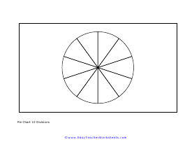 Pie Chart 10 Divisions