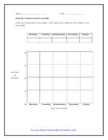 Picture of Peanuts Worksheet
