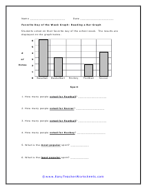 Day of the Week Worksheet