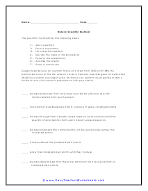 Historic Process Worksheet