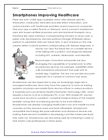 Improving Healthcare Worksheet