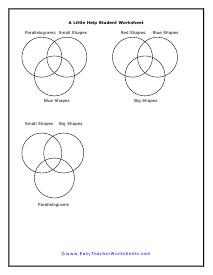 Student Helper Worksheet