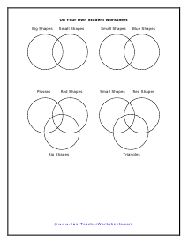 Leftover Worksheet