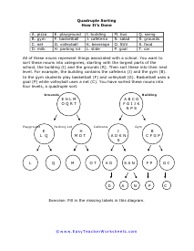 Quadruple Sort Worksheet