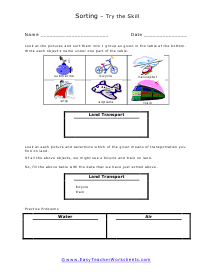 Simple Group Worksheet