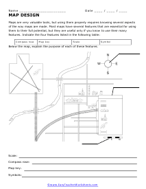 Map Design Worksheet