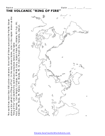 Ring of Fire Worksheet