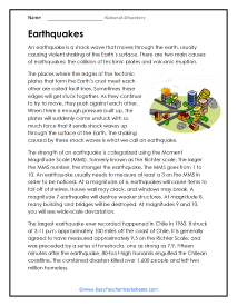 worksheet about natural disasters worksheet about natural disasters