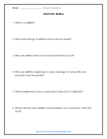 worksheet about natural disasters worksheet about natural disasters
