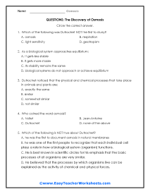 Discovery Question Worksheet