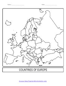 Geography Worksheets