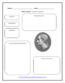 Caesar Graphic Organizer