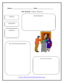 Mao Zedong Graphic Organizer