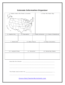 Colorado Information Organizer