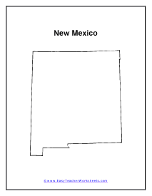 New Mexico Map