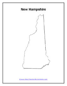 Map of New Hampshire