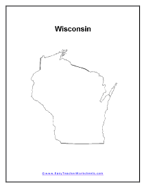 Wisconsin State Map