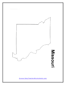 Map of Missouri