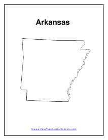 Map of Arkansas