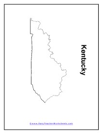 Kentucky State Map