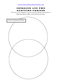 Congress and the Election Process Worksheet